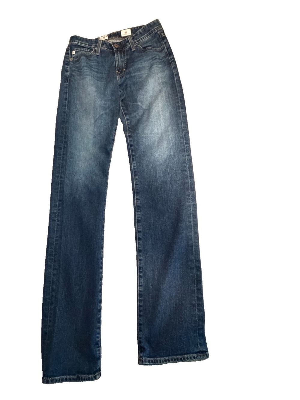 AG Adriano Goldschmied B-Type II Jeans 28x36 Straight Made USA Blue Denim